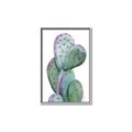 Picture of Prickly Pear Cactus  _GroupedProduct_Rectangle_Portrait_Canvas_Framed_