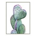 Picture of Prickly Pear Cactus  _GroupedProduct_Rectangle_Portrait_Canvas_Framed_