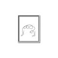 Picture of Yoga Pose VI _GroupedProduct_Rectangle_Portrait_Canvas_Framed_
