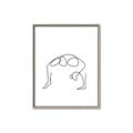Picture of Yoga Pose VI _GroupedProduct_Rectangle_Portrait_Canvas_Framed_