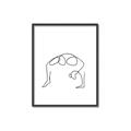 Picture of Yoga Pose VI _GroupedProduct_Rectangle_Portrait_Canvas_Framed_