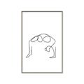 Picture of Yoga Pose VI _GroupedProduct_Rectangle_Portrait_Canvas_Framed_