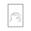 Picture of Yoga Pose VI _GroupedProduct_Rectangle_Portrait_Canvas_Framed_