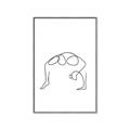 Picture of Yoga Pose VI _GroupedProduct_Rectangle_Portrait_Canvas_Framed_