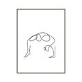 Picture of Yoga Pose VI _GroupedProduct_Rectangle_Portrait_Canvas_Framed_