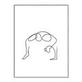 Picture of Yoga Pose VI _GroupedProduct_Rectangle_Portrait_Canvas_Framed_