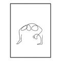 Picture of Yoga Pose VI _GroupedProduct_Rectangle_Portrait_Canvas_Framed_