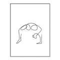 Picture of Yoga Pose VI _GroupedProduct_Rectangle_Portrait_Canvas_Framed_