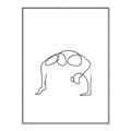 Picture of Yoga Pose VI _GroupedProduct_Rectangle_Portrait_Canvas_Framed_