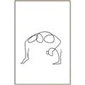 Picture of Yoga Pose VI _GroupedProduct_Rectangle_Portrait_Canvas_Framed_