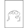 Picture of Yoga Pose VI _GroupedProduct_Rectangle_Portrait_Canvas_Framed_