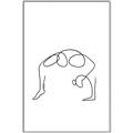Picture of Yoga Pose VI _GroupedProduct_Rectangle_Portrait_Canvas_Framed_