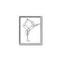 Picture of Yoga Pose III _GroupedProduct_Rectangle_Portrait_Canvas_Framed_