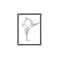 Picture of Yoga Pose III _GroupedProduct_Rectangle_Portrait_Canvas_Framed_
