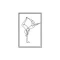 Picture of Yoga Pose III _GroupedProduct_Rectangle_Portrait_Canvas_Framed_