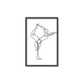 Picture of Yoga Pose III _GroupedProduct_Rectangle_Portrait_Canvas_Framed_