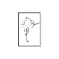 Picture of Yoga Pose III _GroupedProduct_Rectangle_Portrait_Canvas_Framed_