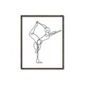 Picture of Yoga Pose III _GroupedProduct_Rectangle_Portrait_Canvas_Framed_