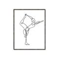 Picture of Yoga Pose III _GroupedProduct_Rectangle_Portrait_Canvas_Framed_