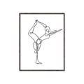 Picture of Yoga Pose III _GroupedProduct_Rectangle_Portrait_Canvas_Framed_