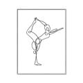 Picture of Yoga Pose III _GroupedProduct_Rectangle_Portrait_Canvas_Framed_