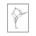 Picture of Yoga Pose III _GroupedProduct_Rectangle_Portrait_Canvas_Framed_