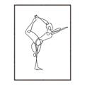 Picture of Yoga Pose III _GroupedProduct_Rectangle_Portrait_Canvas_Framed_
