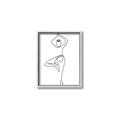 Picture of Yoga Pose IV _GroupedProduct_Rectangle_Portrait_Canvas_Framed_