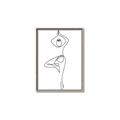 Picture of Yoga Pose IV _GroupedProduct_Rectangle_Portrait_Canvas_Framed_
