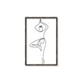 Picture of Yoga Pose IV _GroupedProduct_Rectangle_Portrait_Canvas_Framed_