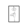 Picture of Yoga Pose IV _GroupedProduct_Rectangle_Portrait_Canvas_Framed_