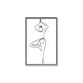 Picture of Yoga Pose IV _GroupedProduct_Rectangle_Portrait_Canvas_Framed_