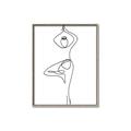 Picture of Yoga Pose IV _GroupedProduct_Rectangle_Portrait_Canvas_Framed_