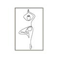 Picture of Yoga Pose IV _GroupedProduct_Rectangle_Portrait_Canvas_Framed_