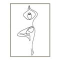 Picture of Yoga Pose IV _GroupedProduct_Rectangle_Portrait_Canvas_Framed_
