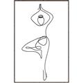 Picture of Yoga Pose IV _GroupedProduct_Rectangle_Portrait_Canvas_Framed_