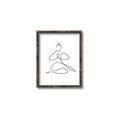 Picture of Yoga Pose I _GroupedProduct_Rectangle_Portrait_Canvas_Framed_