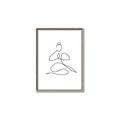 Picture of Yoga Pose I _GroupedProduct_Rectangle_Portrait_Canvas_Framed_