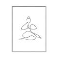 Picture of Yoga Pose I _GroupedProduct_Rectangle_Portrait_Canvas_Framed_