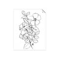 Picture of Flower Drawing _GroupedProduct_Rectangle_Portrait_Unframed_Print_Only_