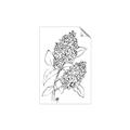 Picture of Panicle Hydrangea Drawing _GroupedProduct_Rectangle_Portrait_Unframed_Print_Only_