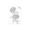 Picture of French Hydrangea Drawing _GroupedProduct_Rectangle_Portrait_Unframed_Print_Only_