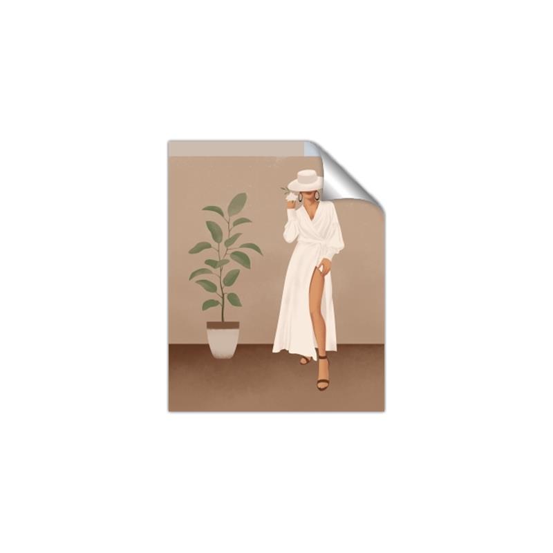 Picture of Fashion Pose _GroupedProduct_Rectangle_Portrait_Unframed_Print_Only_