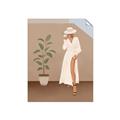 Picture of Fashion Pose _GroupedProduct_Rectangle_Portrait_Unframed_Print_Only_