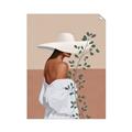Picture of Side Fashion with Leaves _GroupedProduct_Rectangle_Portrait_Unframed_Print_Only_