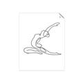 Picture of Yoga Pose II _GroupedProduct_Rectangle_Portrait_Unframed_Print_Only_