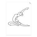 Picture of Yoga Pose II _GroupedProduct_Rectangle_Portrait_Unframed_Print_Only_