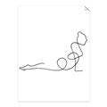 Picture of Yoga Pose V _GroupedProduct_Rectangle_Portrait_Unframed_Print_Only_