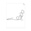 Picture of Yoga Pose V _GroupedProduct_Rectangle_Portrait_Unframed_Print_Only_