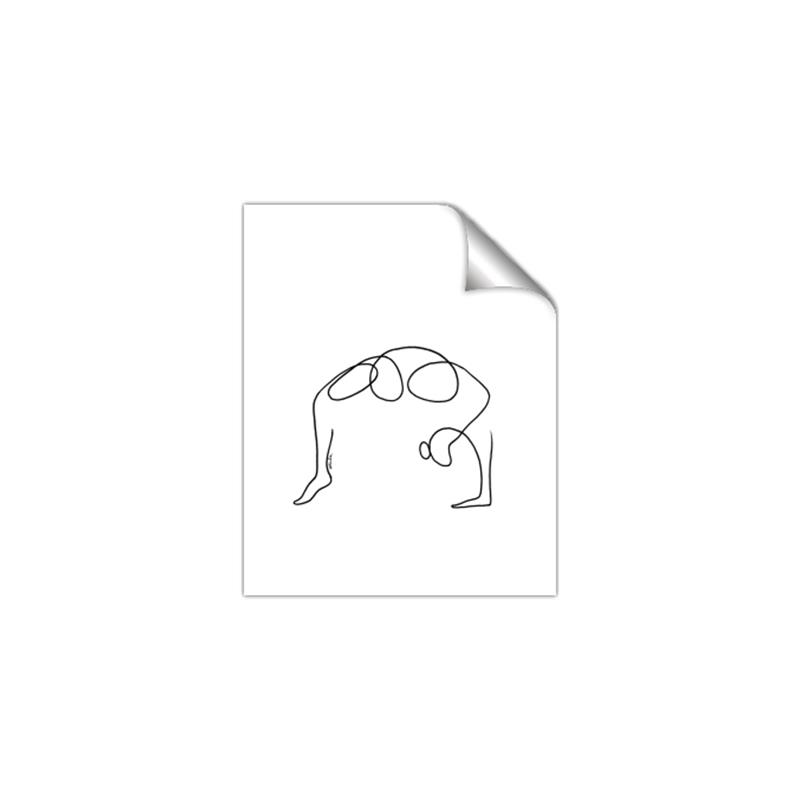 Picture of Yoga Pose VI _GroupedProduct_Rectangle_Portrait_Unframed_Print_Only_